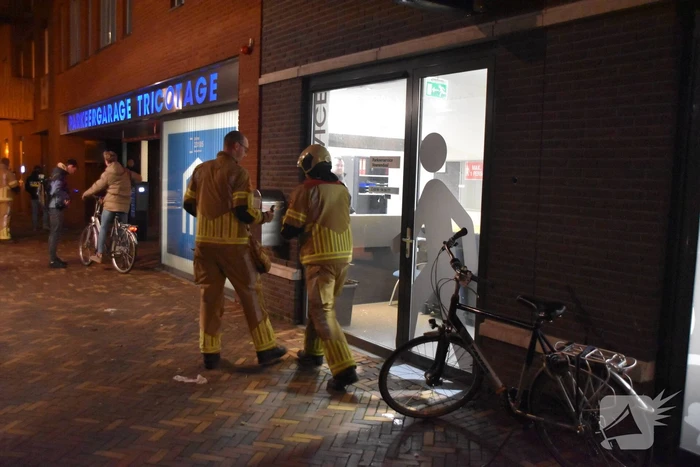 Wateroverlast in parkeergarage door baldadigheid