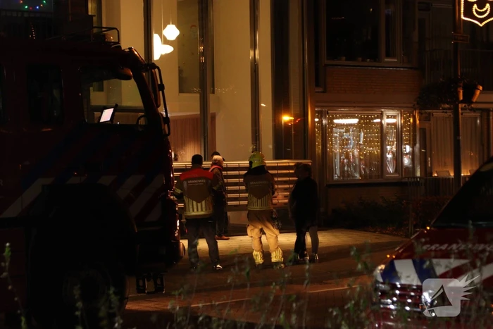 Brand in keuken van appartementencomplex