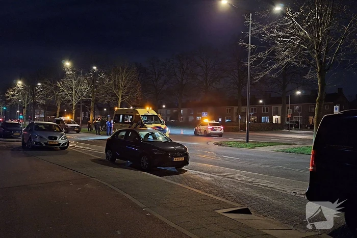 Schade na kop-staart aanrijding
