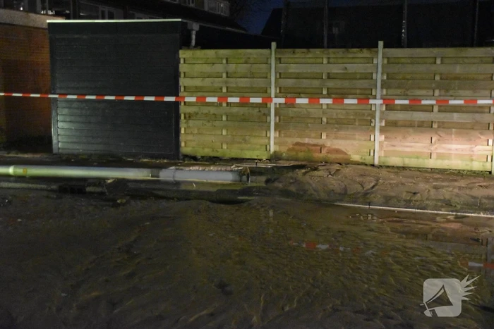 Huishoudens zonder water na leidingbreuk
