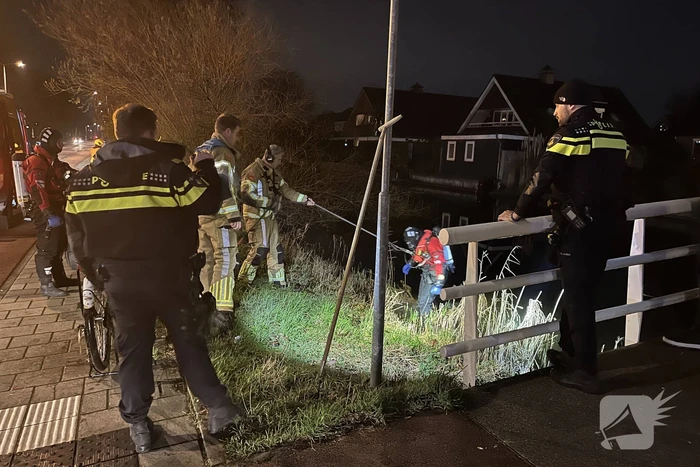 Duikers kammen sloot uit na aantreffen fiets