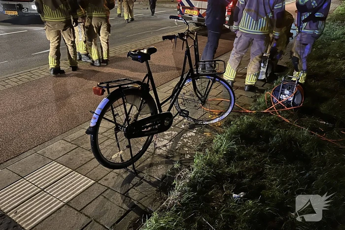 Duikers kammen sloot uit na aantreffen fiets
