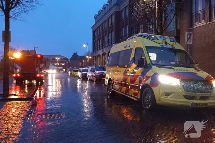 Brandweer ingezet voor vreemde lucht in parkeergarage