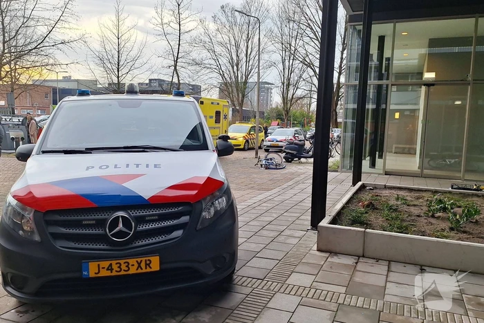 Gewonde na steekincident in flat