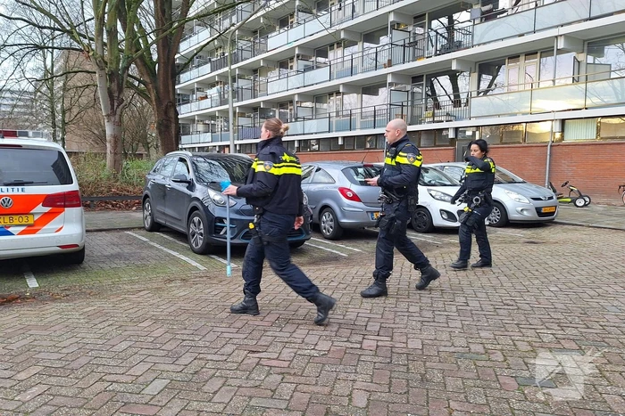Gewonde na steekincident in flat