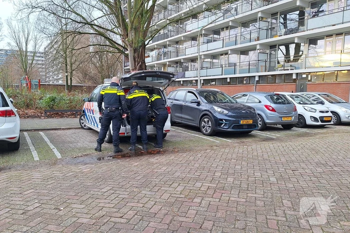 Gewonde na steekincident in flat