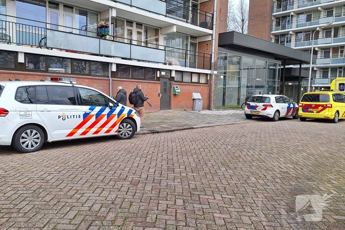Gewonde na steekincident in flat