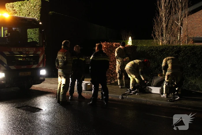 Brand in schoorsteen van vrijstaande woning