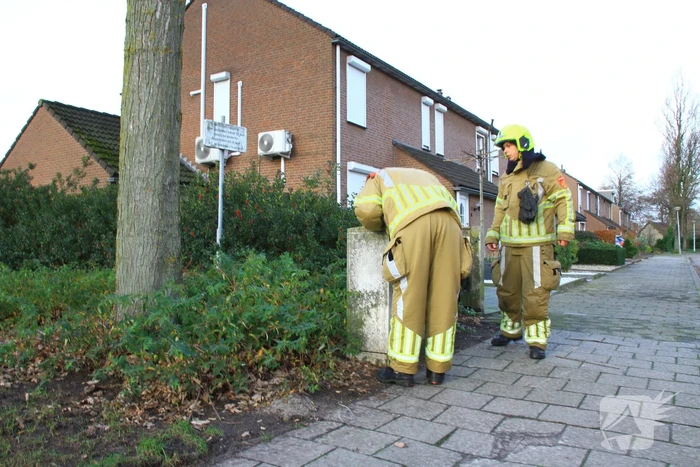 Brandweer ingezet voor rookontwikkeling in stroomkast