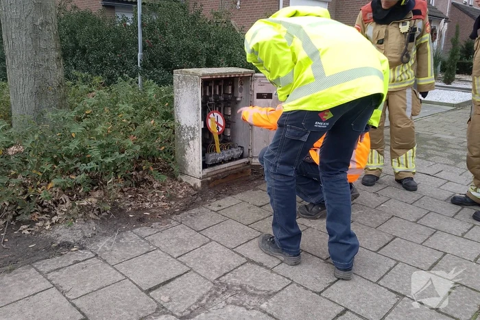 Brandweer ingezet voor rookontwikkeling in stroomkast
