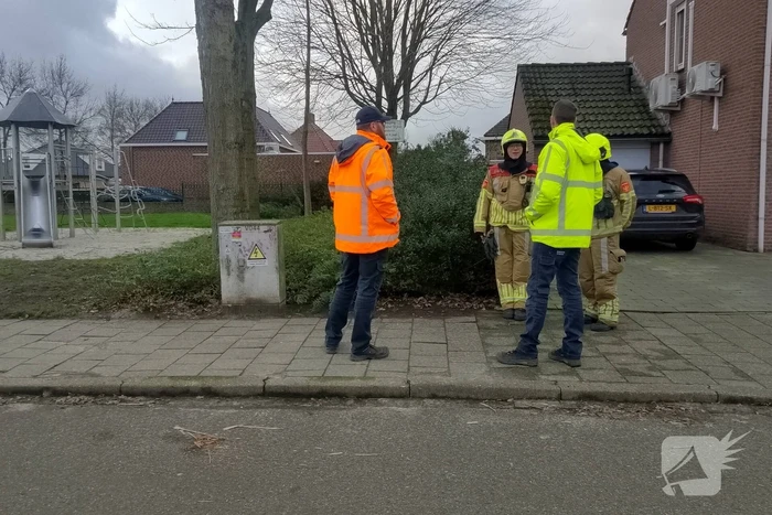Brandweer ingezet voor rookontwikkeling in stroomkast