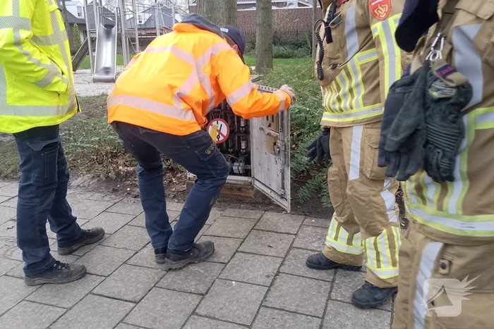 Brandweer ingezet voor rookontwikkeling in stroomkast