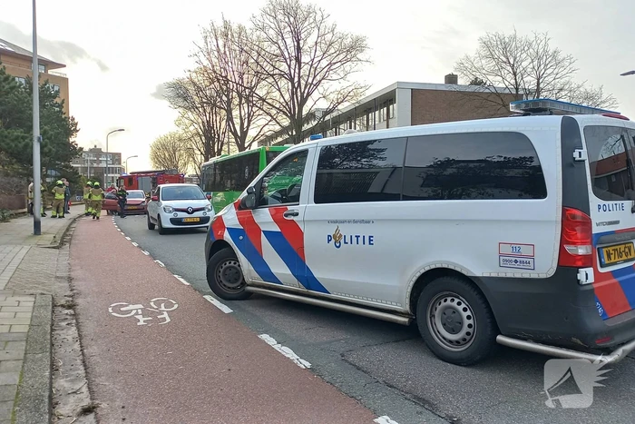 Gewonde bij ongeval tussen twee voertuigen