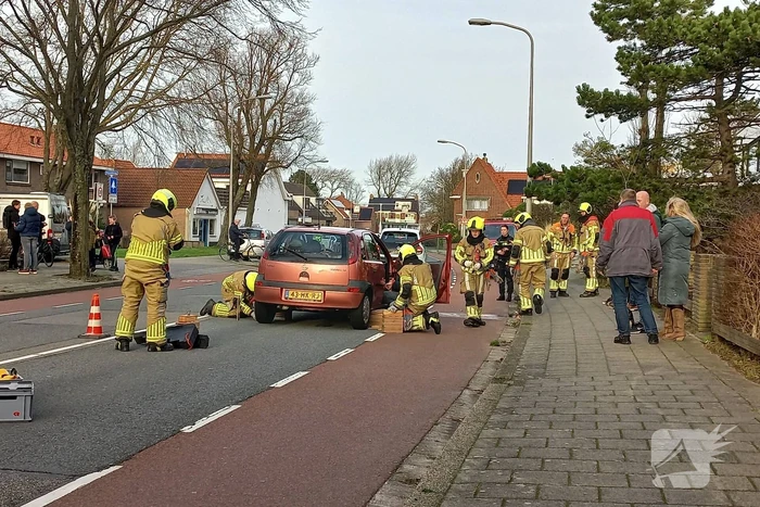 Gewonde bij ongeval tussen twee voertuigen