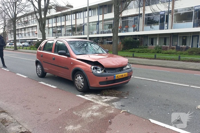 Gewonde bij ongeval tussen twee voertuigen