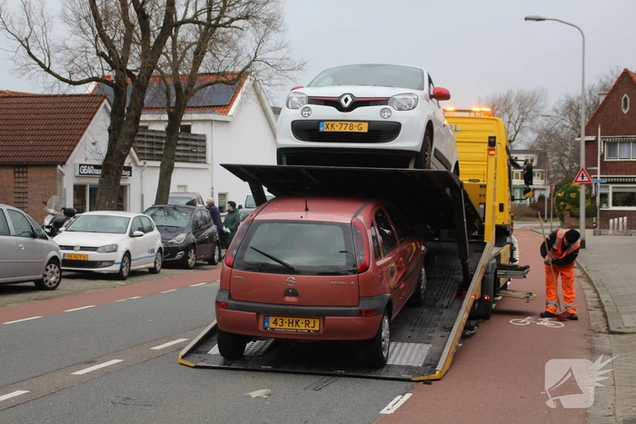 Gewonde bij ongeval tussen twee voertuigen