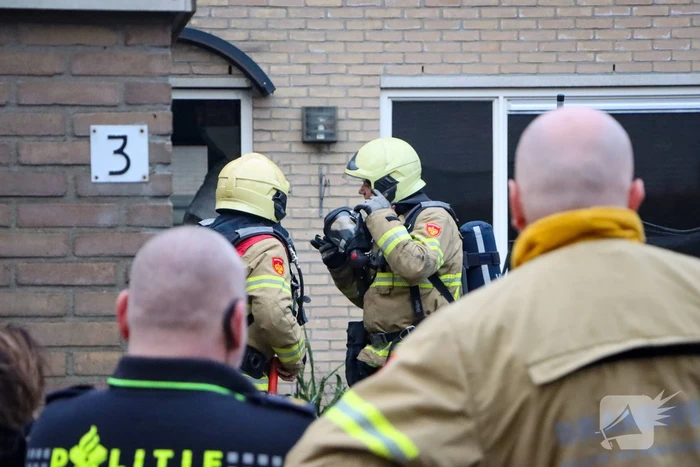 Keukenbrand snel onder controle