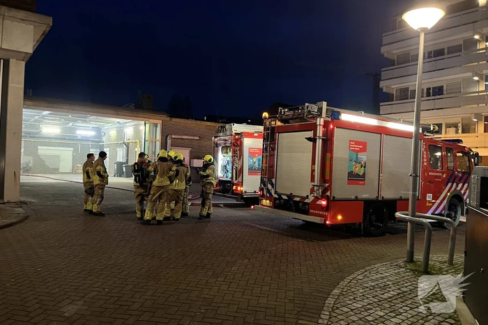 Onderzoek naar rookontwikkeling bij winkelcentrum