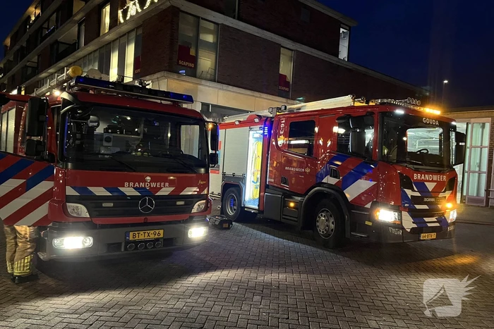 Onderzoek naar rookontwikkeling bij winkelcentrum