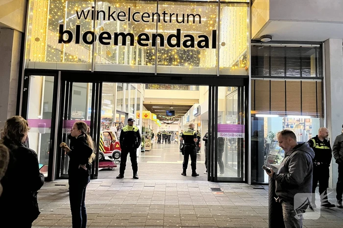 Onderzoek naar rookontwikkeling bij winkelcentrum