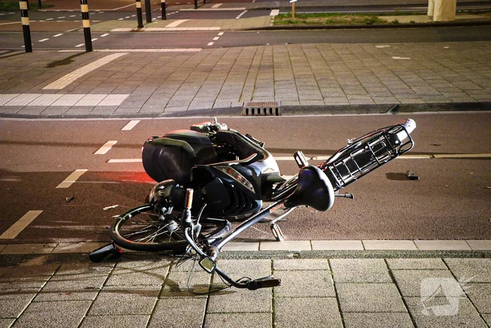 Fietser gewond bij ongeval met scooter