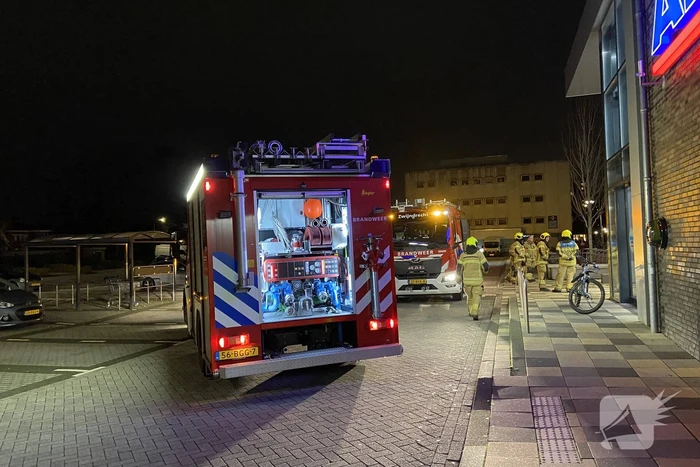 Winkelcentrum gesloten na gaslucht