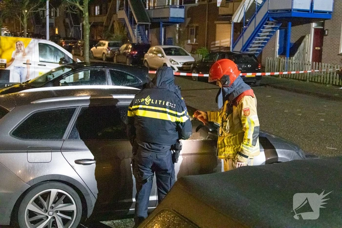 Veel schade bij autobrand