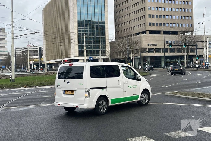 Demonstranten Extinction Rebellion blokkeren Coolsingel