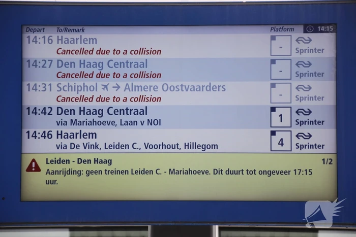 Persoon gewond bij aanrijding met trein