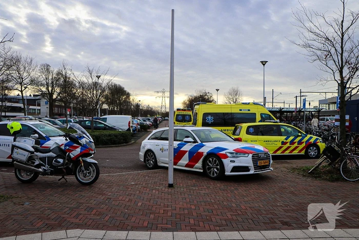 ongeval stationsplein voorschoten