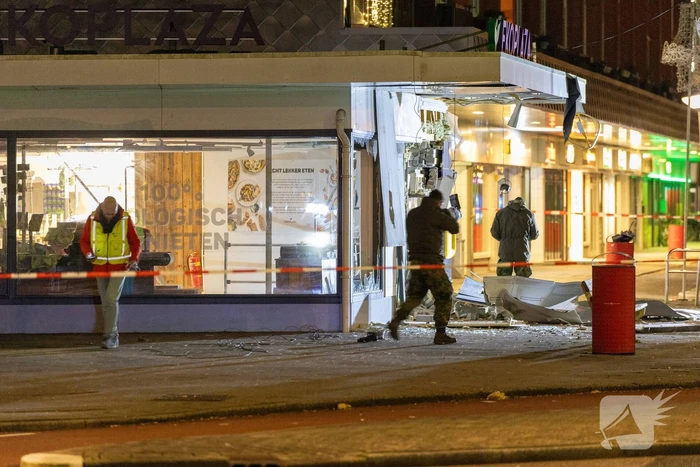 Ravage na plofkraak op geldautomaat