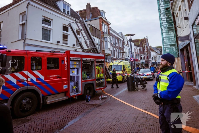 Veel schade bij woningbrand