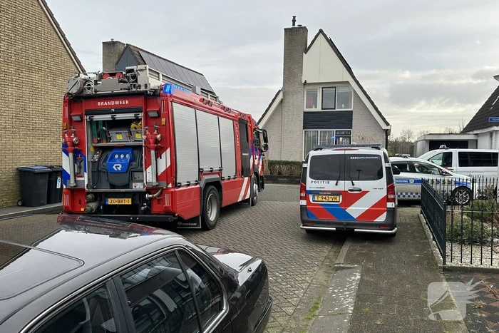 Woning vol rook door brand