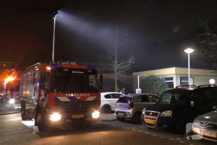Scooterbrand straalt aan tegen school