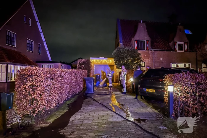 Papier kliko door brand verwoest