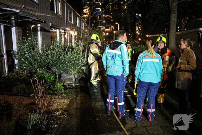 Flinke rookontwikkeling bij zolderbrand