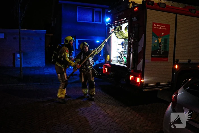 Flinke rookontwikkeling bij zolderbrand