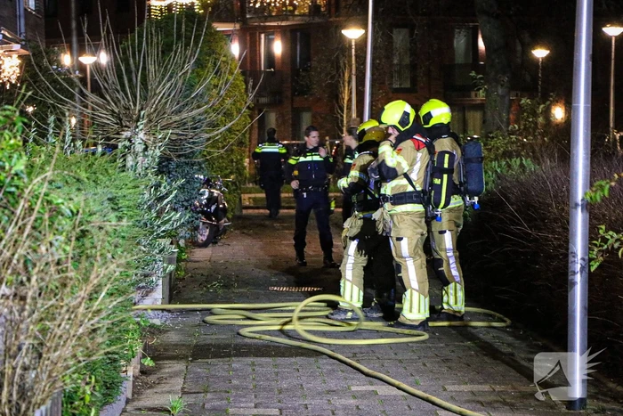Flinke rookontwikkeling bij zolderbrand