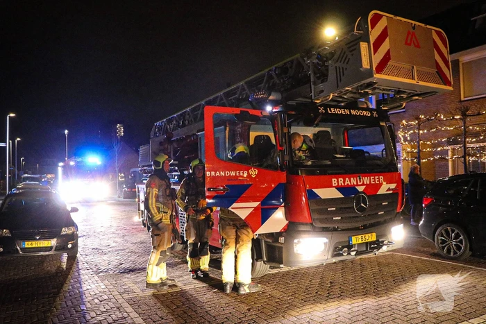 Flinke rookontwikkeling bij zolderbrand