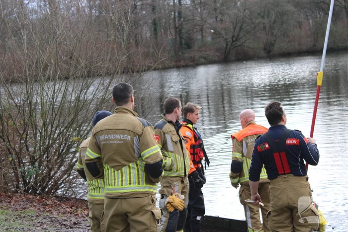 Dier gered door brandweer