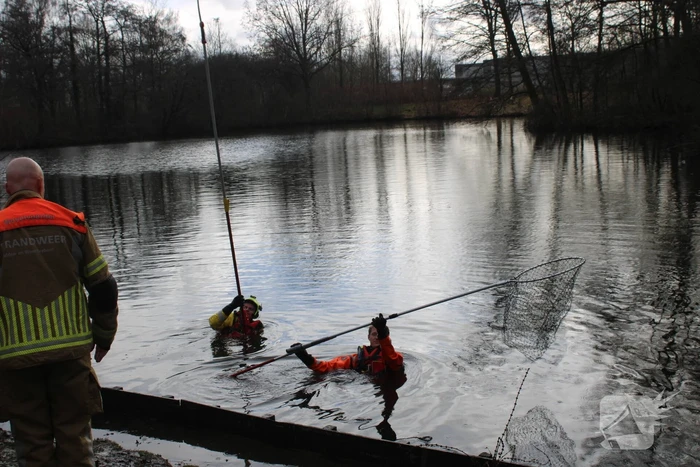 Dier gered door brandweer