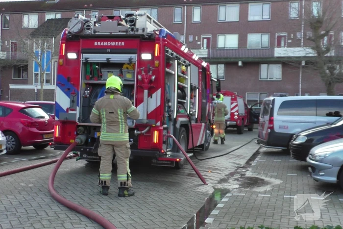 Kleine keukenbrand snel onder controle