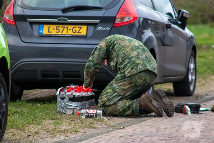 Straat afgezet na aantreffen vuurwerkbom