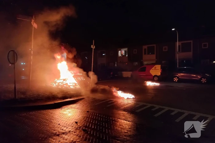 Buitenbrand geblust na sein veilig van politie