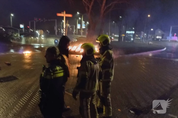 Buitenbrand geblust na sein veilig van politie