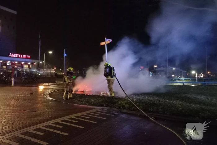 Buitenbrand geblust na sein veilig van politie