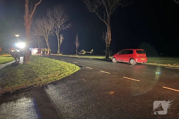 Voetganger overleden en twee zwaargewond bij aanrijding met personenauto