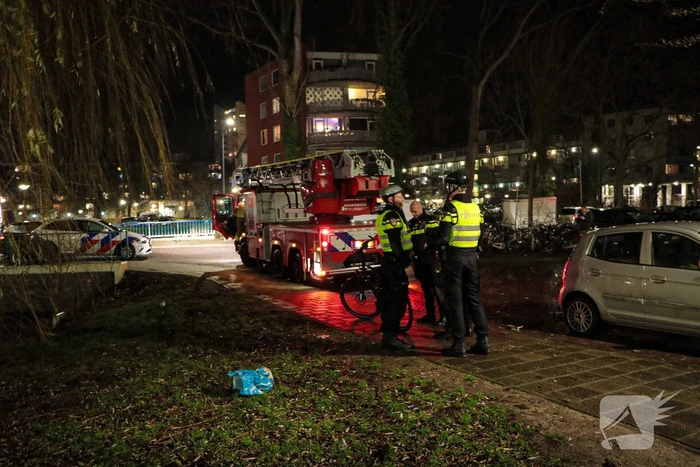 Brandweer ingezet voor vuurkorf op balkon