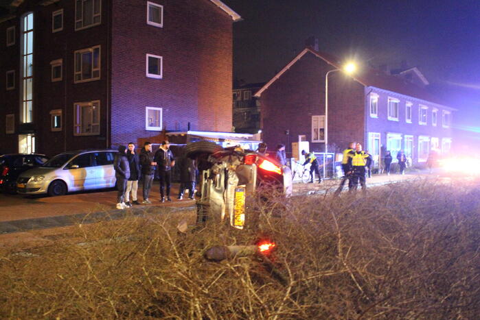 Flinke verkeerschaos na aanrijding