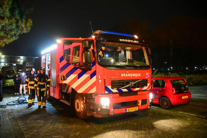 Veel rookontwikkeling bij flinke buitenbrand